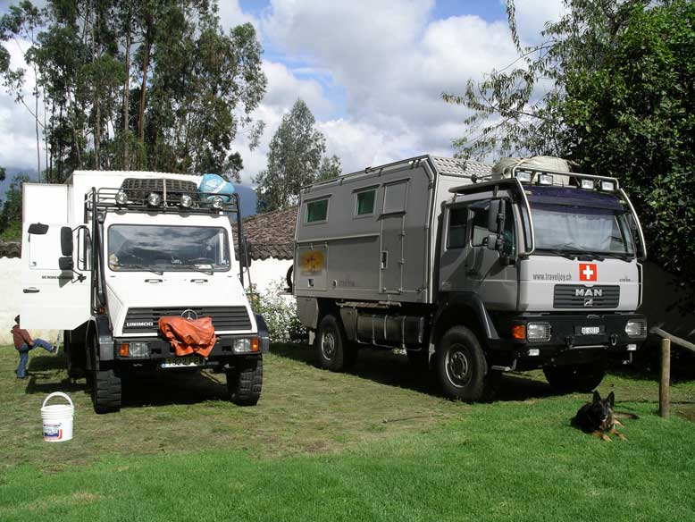 por fin un overlander. Man con preparación Action mobile